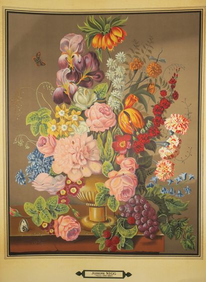 null NIGG Joseph (D'APRES) (Vienne 1782 1863) - [Composition florale et papillons]....