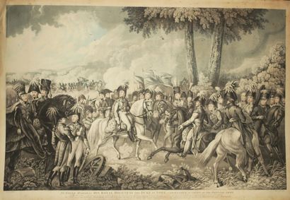 null ANGLETERRE - LE DUC DE WELLINGTON & son ARMEE - "To Field Marshal His Royal...