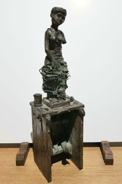 null MOHLITZ Philippe (Saint-André-de-Cubzac 1941 Bordeaux 2019 Bordeaux). - [Sculpture...