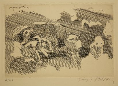 null VILLON Jacques (Gaston Duchamp, dit) (Damville (Eure) 1875 Puteaux 1963) - "La...