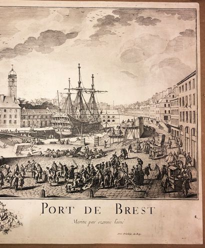 null FINISTERE (29) - "Embarquement au Port de BREST, dédié à l'Académie de Marine...