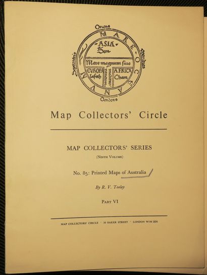 null "MAP COLLECTORS' SERIES" - ENSEMBLE d'environ 100 FASCICULES. Map collectors'...