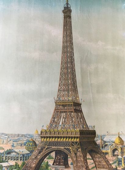 null 
PARIS (75) - TOUR EIFFEL - EXPOSITION 1889 - Exposition universelle de 1889...