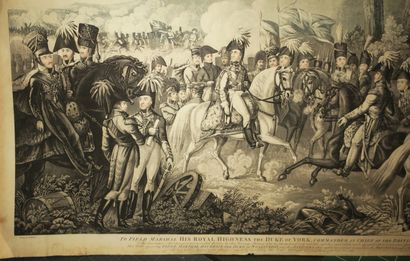 null ANGLETERRE - LE DUC DE WELLINGTON & son ARMEE - "To Field Marshal His Royal...