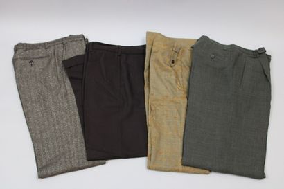 null Lot de 6 pièces : 1 jupe JP GAULTIER, 3 pantalons JP GAULTIER, 1 pantalon JOSEPH,...