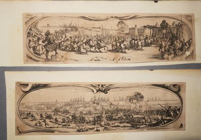 null 
CALLOT Jacques (Nancy 1592 † 1635) – [Divers sujets]. Réunion de 19 planches...