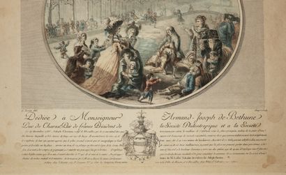 null GUYOT Laurent (Paris 1756 1806) - "Action de Joseph Chretien qui a remporté...