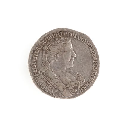 null Anna Ioannovna. Pièce d'une poltina, en argent. 1731.

Diamètre 34 mm.

Poids...