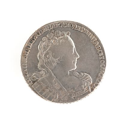 null Anna Ioannovna. Pièce d'un rouble, en argent. 1731.

Diamètre 40 mm.

Poids...