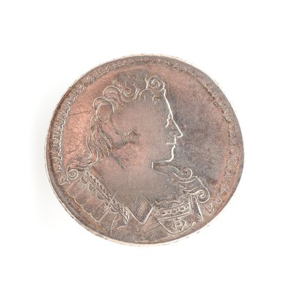 null Anna Ioannovna. Pièce d'un rouble, en argent. 1731 ?.

Diamètre 40 mm.

Poids...