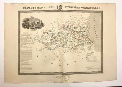 null PYRENEES ORIENTALES (66) - DONNET et MONIN « Département des Pyrénées Orientales»,...