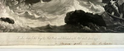 null VERNET Joseph (d'après) (Avignon 1714 Paris 1789) - " La tempête", Londres 1773....