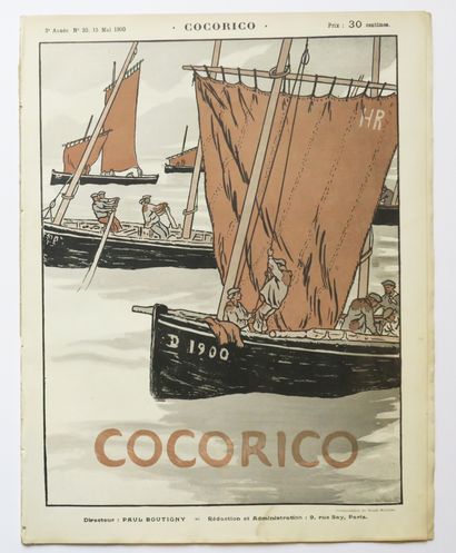 null RIVIERE Henri (d'après) (1864-1951) - COCORICO, 3ème année, n°33 du 15 mai 1900....