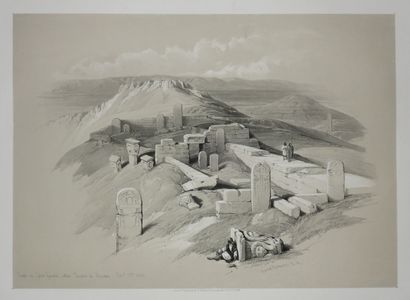 null ISRAËL - TERRE SAINTE - MOYEN-ORIENT - The Holy Land par David ROBERTS (Edimbourg...