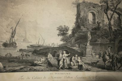 null VERNET Joseph (d'après) (Avignon 1714 Paris 1789) - "Le Pèlerinage, Tiré du...