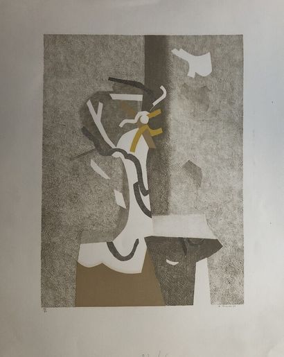 null BEAUDIN André

Lithographie

Signée en bas à droite

Datée 1971

Numérotée sur...