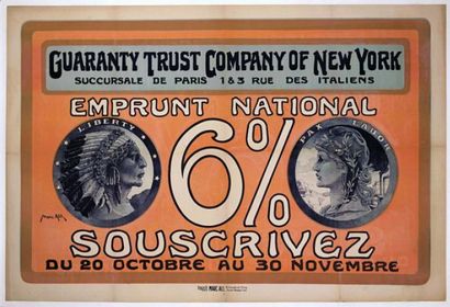 null ALL, M. - [ Guaranty Trust Company of New York. Emprunt national 6%.n Souscrivez...