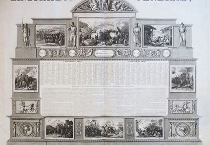 null L'INDICATEUR GENERAL, CALENDRIER de 1840-1841. Gravé par Houiste et imprimé...