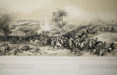 null MAROC - "BATAILLE de L'ISLY, le 14 août 1844, où 8000 Français battirent 25...