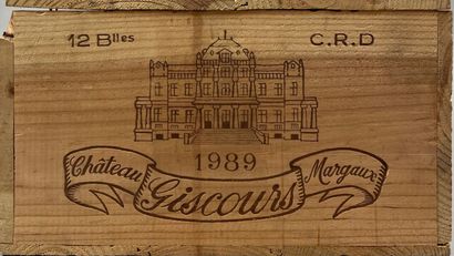 Douze Château GISCOURS 1989, Margaux 3-è...