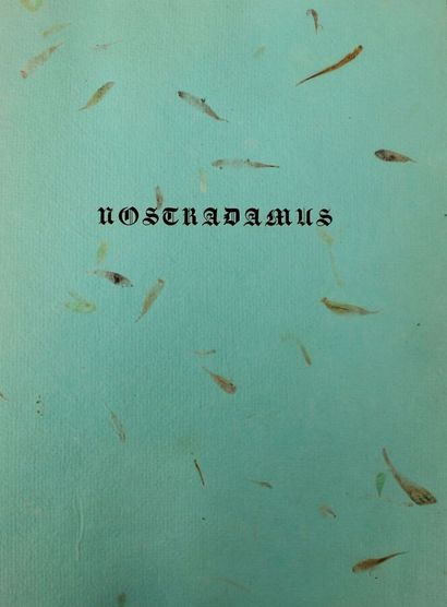 null - NOSTRADAMUS: Les Merveilleuses Centuries et Prophéties. Paris, Ed. Vial, 1961;...