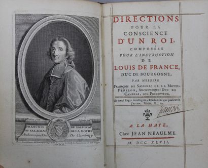 null FENELON (François de Salignac de la Mothe) : Directions pour la conscience d'un...