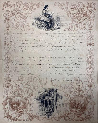 null DESMADRYL, Narcisse-Edmond-Joseph (1801-1881), dessinateur-lithographe. ROQUEPLAN,...