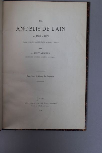 null - RESTAURATION. [FRENILLY (baron de)] Considérations sur une année de l'Histoire...