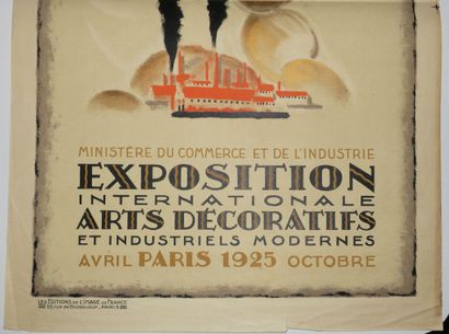 null LOUPOT Charles (1892 - 1960) - "Exposition Internationale des Arts Décoratifs...