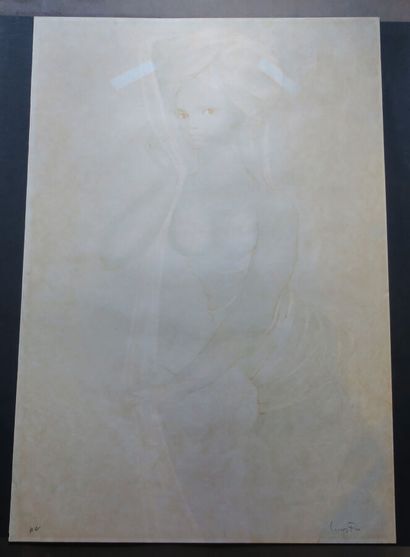 null FINI Leonor (1908 - 1996) - [Young woman]. Print. Print on japanese paper, justified...