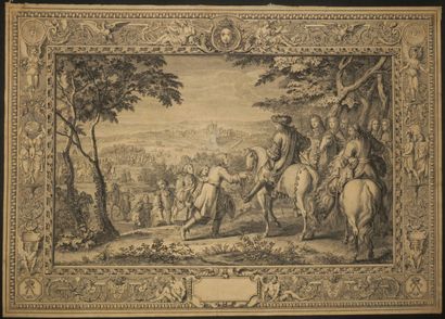  LECLERC Sébastien I (1637-1714) - "Réduction de la ville de Marsal en Lorraine par...