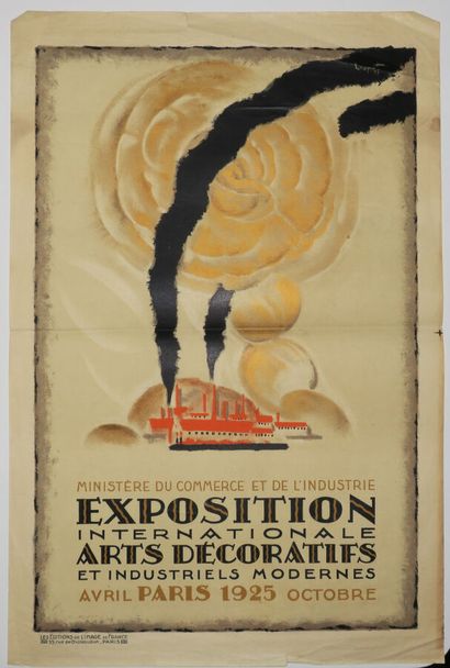 null LOUPOT Charles (1892 - 1960) - "Exposition Internationale des Arts Décoratifs...