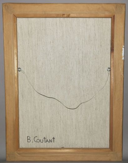null L'abbé COUTANT, Bernard COUTANT dit (Saint-Jean-de-Liversay 1920 - Saintes 2008)...