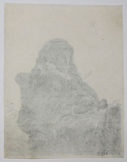 null REMBRANDT H. van Rijn (1606 - 1669) - "Rembrandt's Mother in Widow's Dress and...