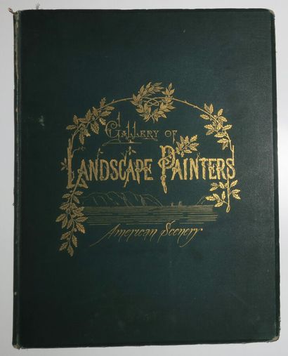 null AMERIQUE - "GALLERY of LANDSCAPE PAINTERS, comprising twenty-four (24) illustrations...