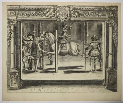 null CHEVAUX - DE PLUVINEL - [Le Maneige Royal de Monsieur de Pluvinel]. c.1624....