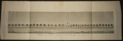 null IRAN - RARE PANORAMIC VIEW of the "MOSQUE of the Cedar in ISPAHAN and 11th VIEW...