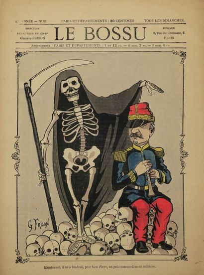 null ALLEGORIA - DEATH - THE BOSSU by Gustave FRISON - "Now, we would need, for well...