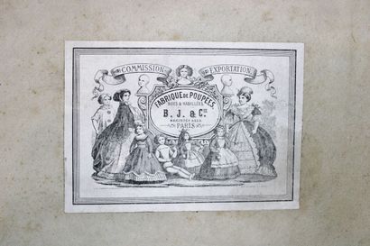null Poupée de mode française (attribuée à Bru), circa 1875
Tête pivotante et collerette...