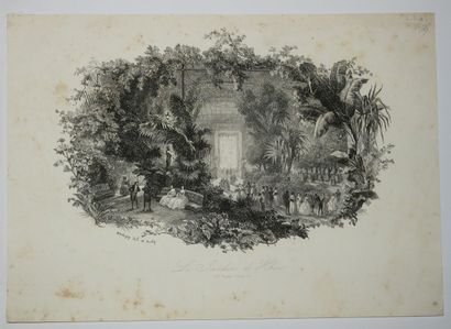 null DAUBIGNY Charles François (1817 - 1878) - Réunion de 4 gravures: 1-"Soleil couchant"....