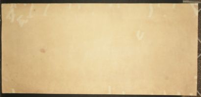 null BALLON DIRIGEABLE - Geo BRIC (XXème) - "Le ZODIAC III". 1910. Lithographie coloriée...
