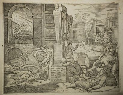 null RAIMONDI Marcantonio (Born in Bologna around 1480 and died between 1527 and...
