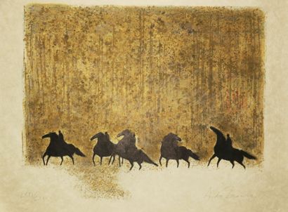 BRASILIER André (né en 1929) - [Les chevaux...