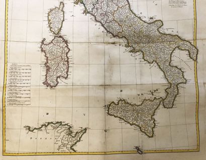 null ITALY - MAP of "ITALY published under the auspices of Monseigneur the Duke of...