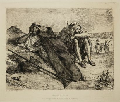 DELACROIX Eugène (1798 - 1863) - Orientalisme...