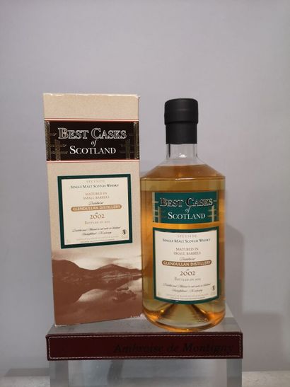 null 1 bouteille SCOTCH WHISKY GLENDULLAN SPEYSIDE Single Malt "BEST CASKS OF SCOTLAND"...