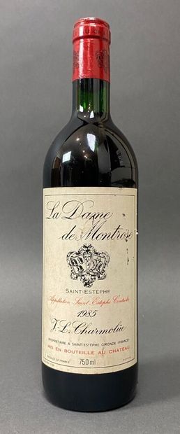 1 bouteille La DAME de MONTROSE 1985 - 2e...