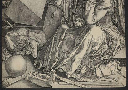 null WIERIX Jan (Johannes) (1549 - 1615) - "Melencolia I" (La Mélancolie). 1602....