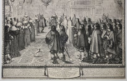 null BOSSE Abraham (1602 - 1676) - "The Marriage of the Queen of Poland - Observed...