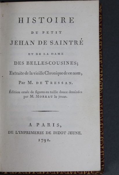 null -TRESSAN (Louis-Elisabeth de La Vergne, comte de) : Histoire du Petit Jehan...